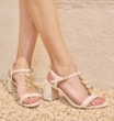 Sandália Couro Off White - imagem 2