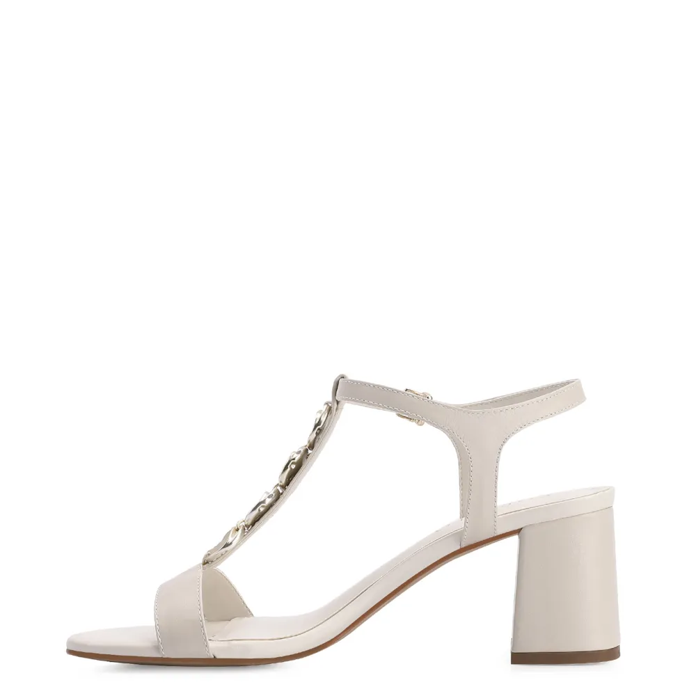 Sandália Couro Off White - imagem 5
