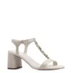 Sandália Couro Off White - imagem 1