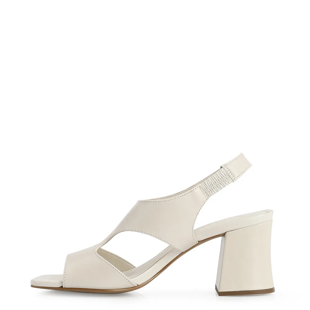 Sandália Couro Off White - imagem 4