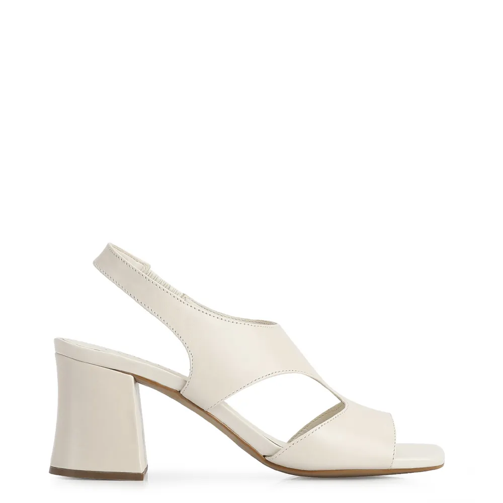 Sandália Couro Off White - imagem 2