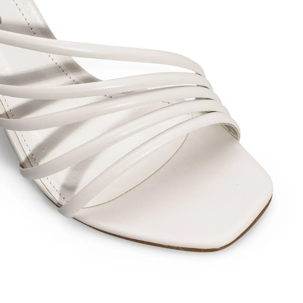 Sandália Couro Off White - imagem 6