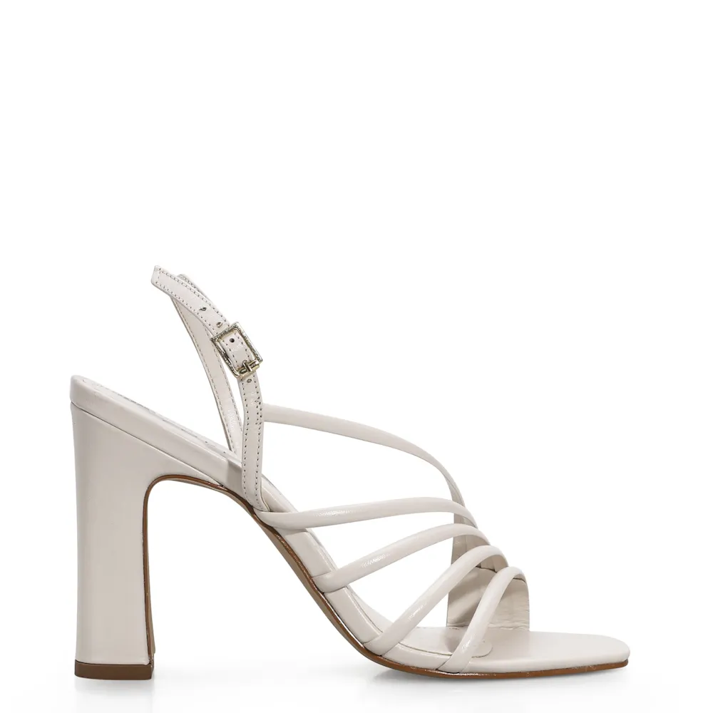 Sandália Couro Off White - imagem 2
