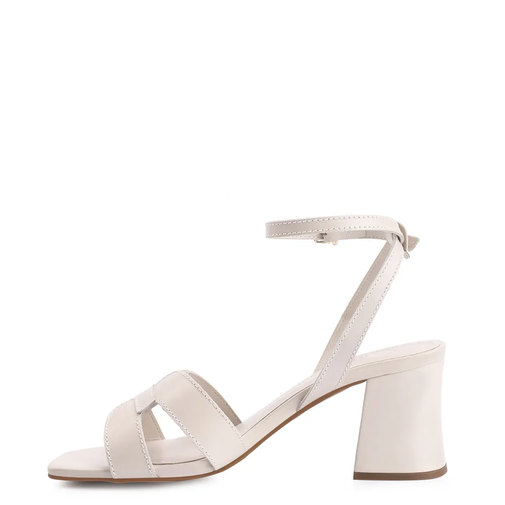 Sandália Couro Off White - imagem 4