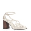 Sandália Couro Off White - imagem 1