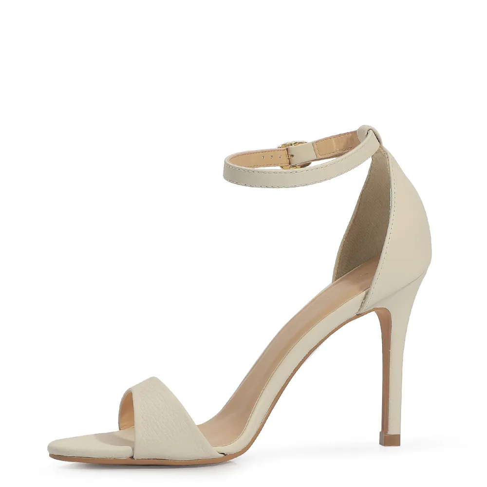 Sandália Couro Off White - imagem 4