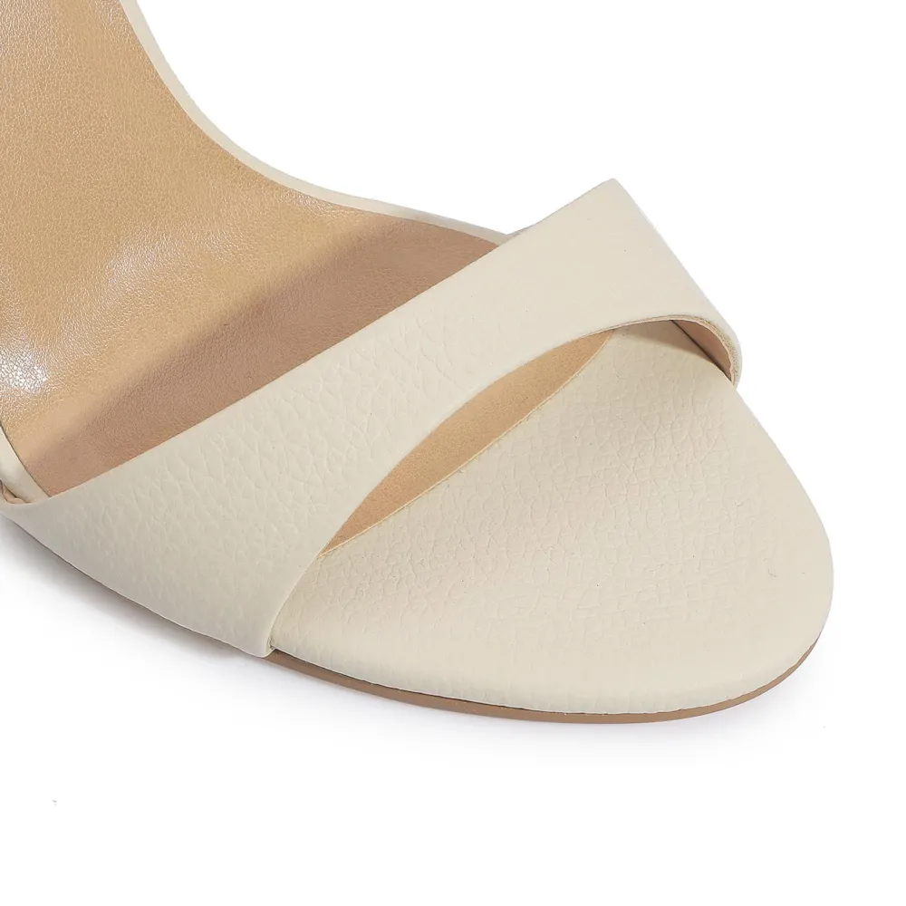 Sandália Couro Off White - imagem 6