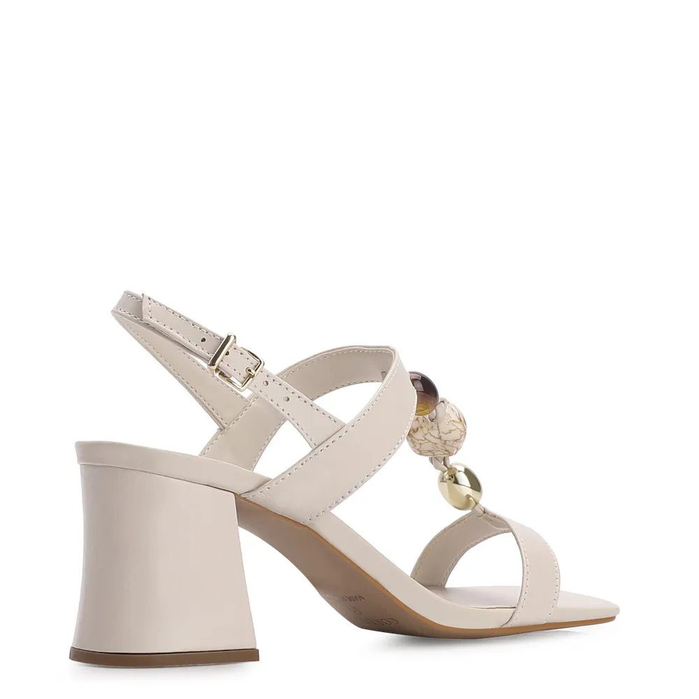 Sandália Couro Off White - imagem 3