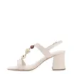 Sandália Couro Off White - imagem 4