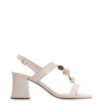 Sandália Couro Off White - imagem 2