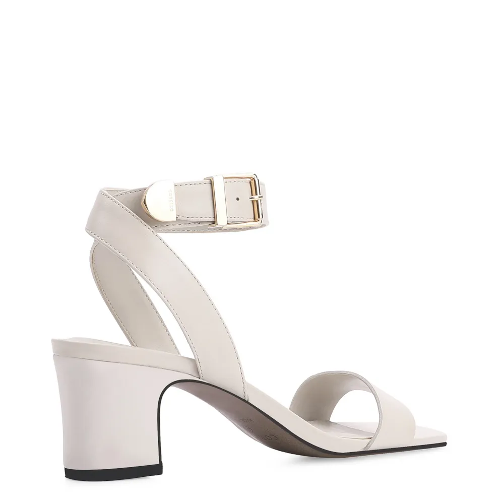 Sandália Couro Off White - imagem 3