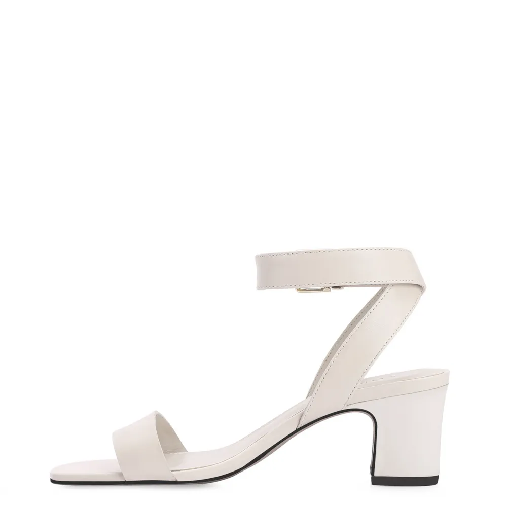Sandália Couro Off White - imagem 4