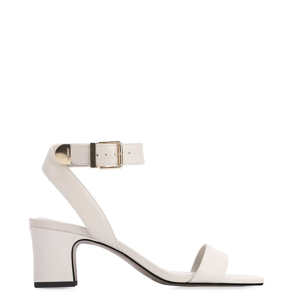 Sandália Couro Off White - imagem 2