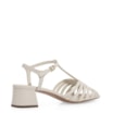 Sandália Couro Off White - imagem 4
