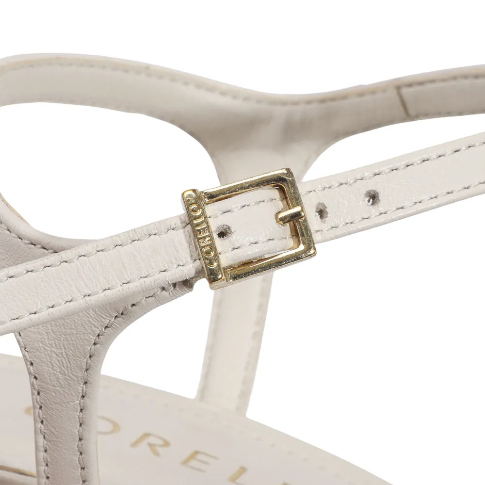 Sandália Couro Off White - imagem 8
