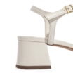 Sandália Couro Off White - imagem 9