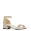 Sandália Couro Off White - imagem 1