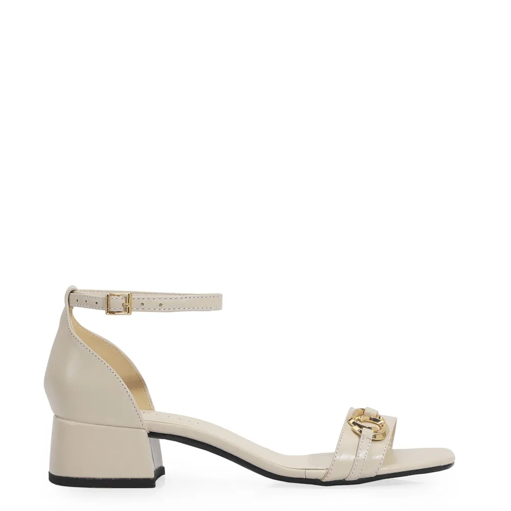 Sandália Couro Off White - imagem 2