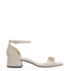 Sandália Couro Off White - imagem 2