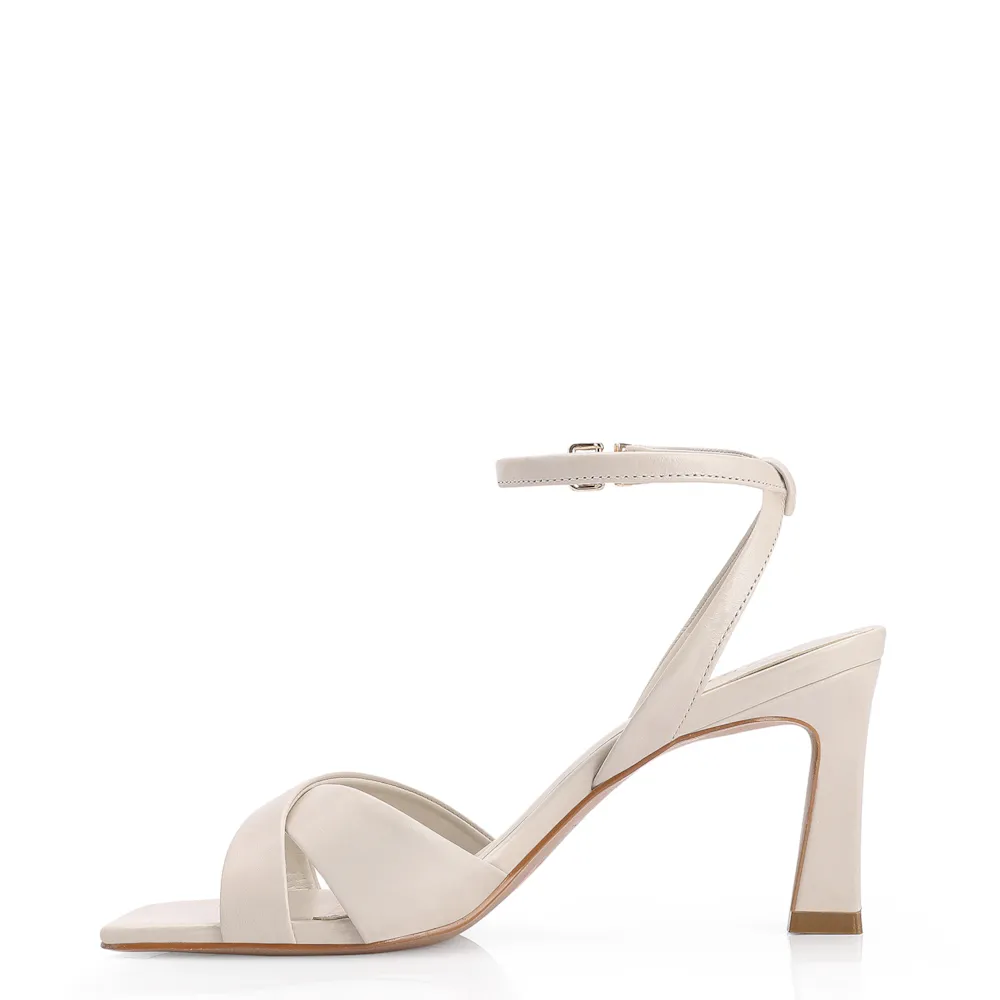 Sandália Couro Off White - imagem 4
