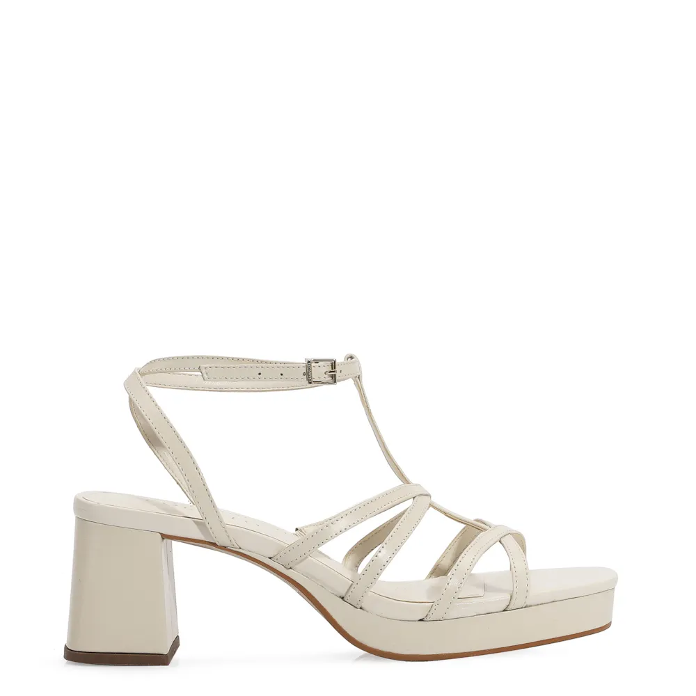 Sandália Couro Off White - imagem 3