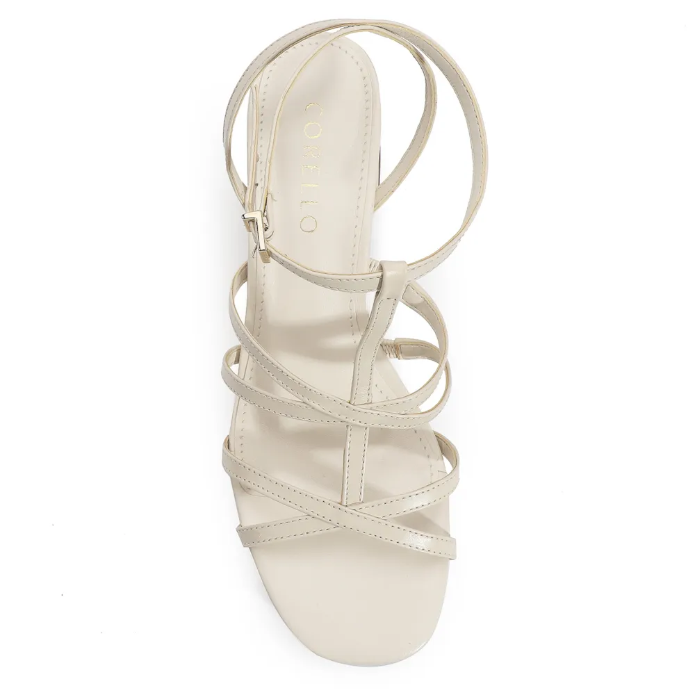 Sandália Couro Off White - imagem 6