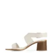 Sandália Couro Off White - imagem 4