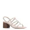 Sandália Couro Off White - imagem 1