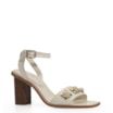 Sandália Couro Off White - imagem 1