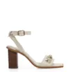 Sandália Couro Off White - imagem 3
