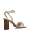 Sandália Couro Off White - imagem 4