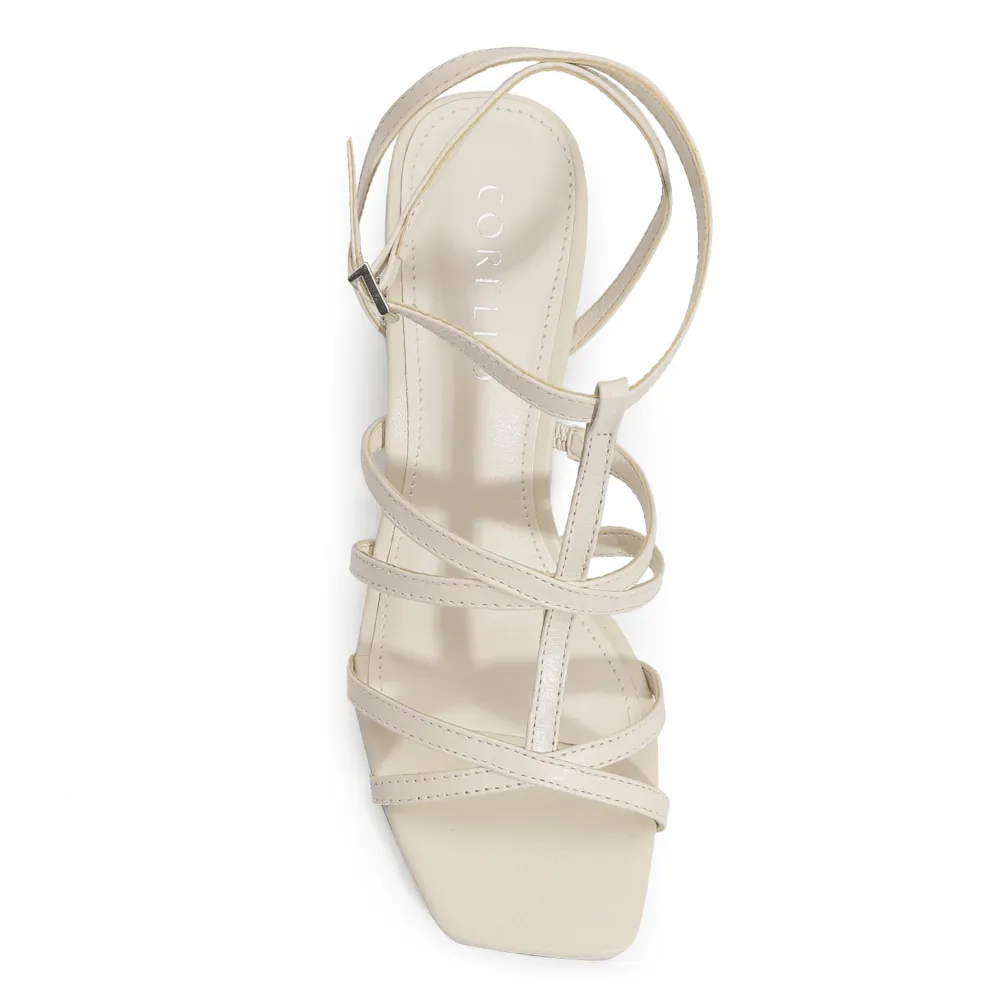 Sandália Couro Off White - imagem 5