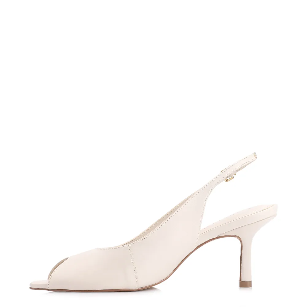 Sandália Couro Off White - imagem 5