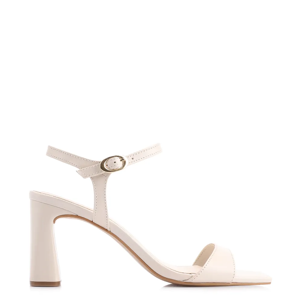 Sandália Couro Off White - imagem 2