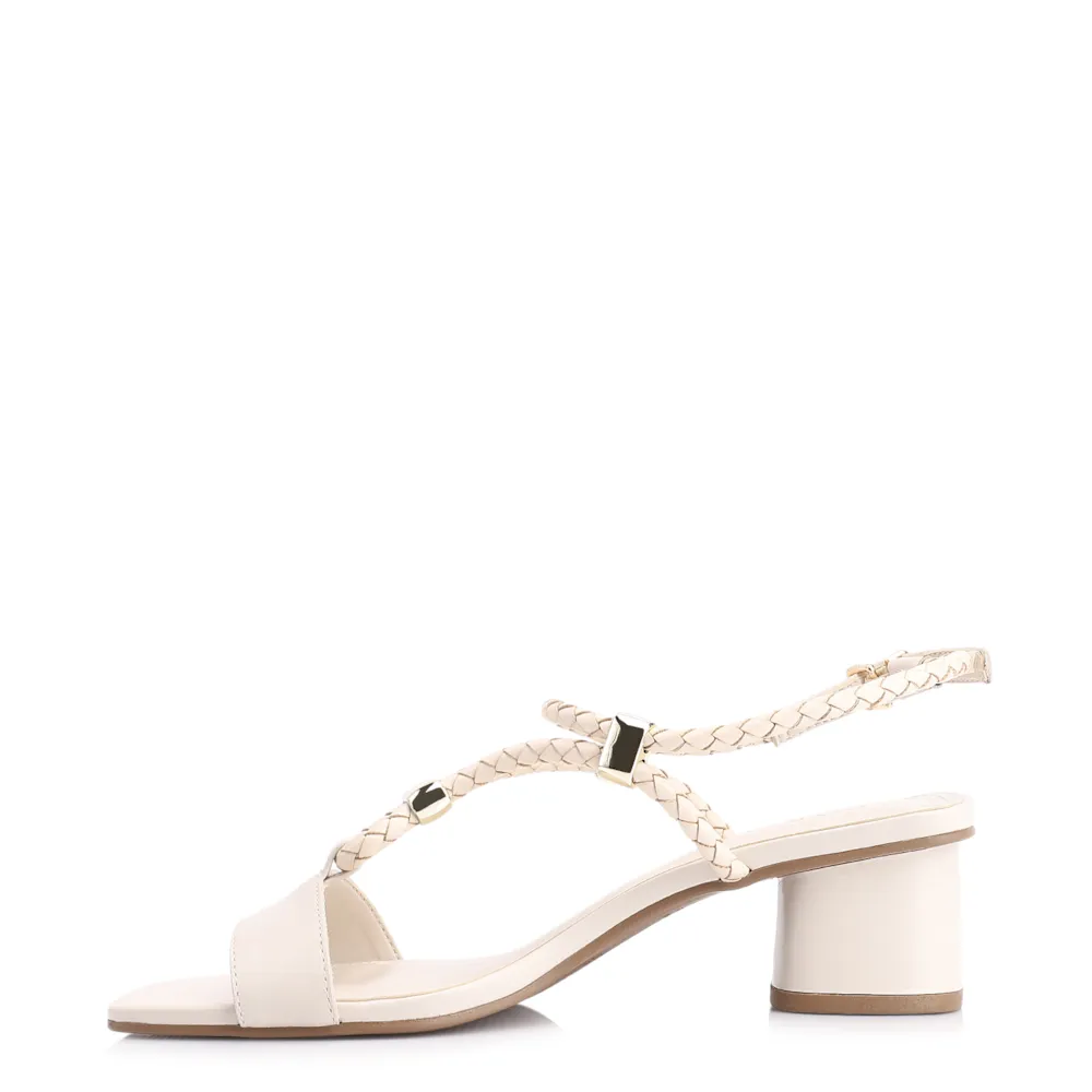 Sandália Couro Off White - imagem 4