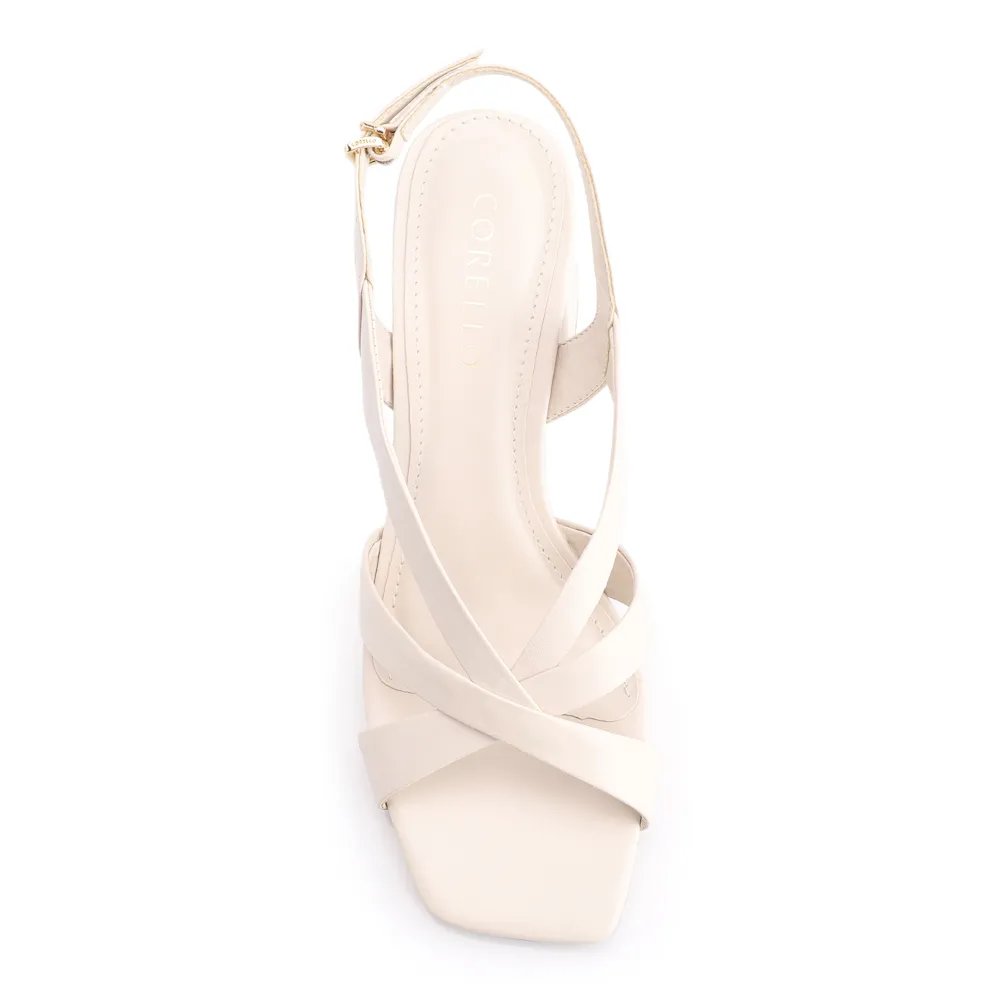Sandália Couro Off White - imagem 5