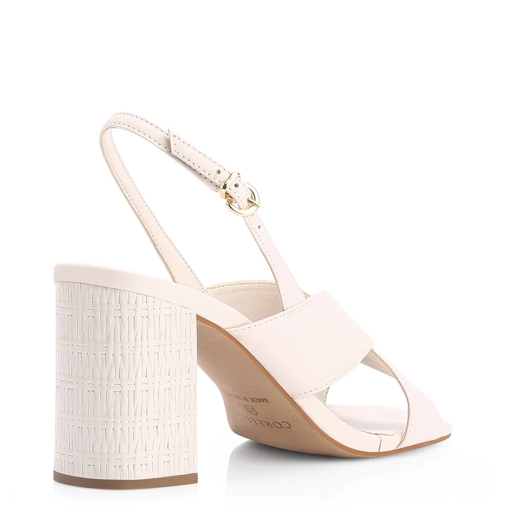 Sandália Couro Off White - imagem 4