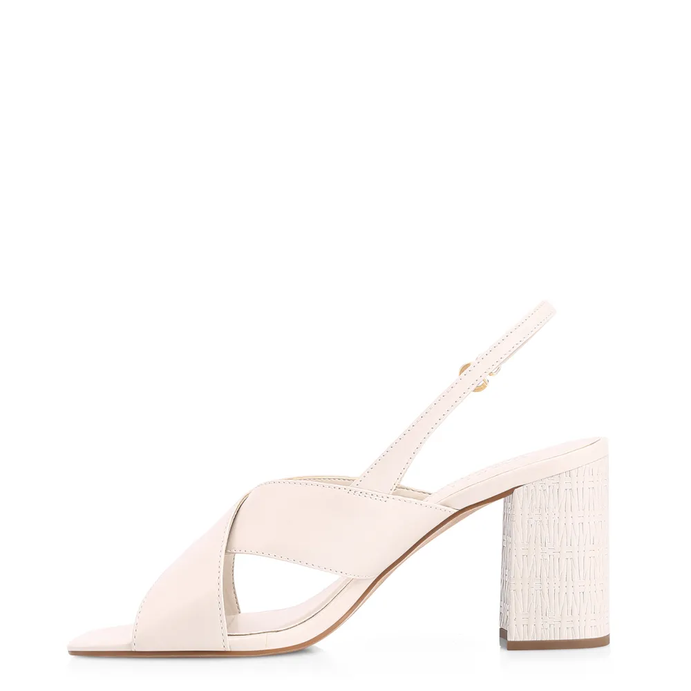 Sandália Couro Off White - imagem 5