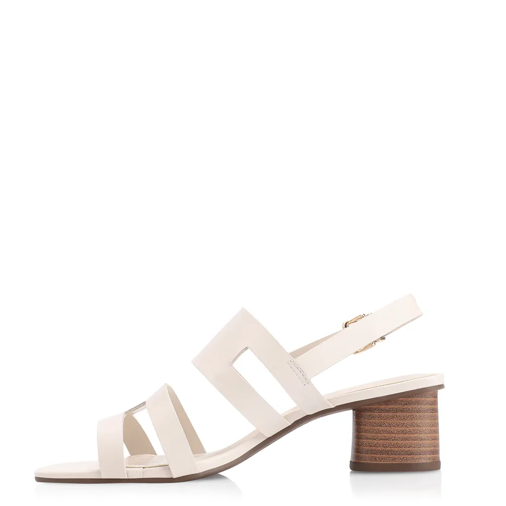 Sandália Couro Off White - imagem 4