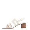 Sandália Couro Off White - imagem 4