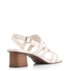 Sandália Couro Off White - imagem 3