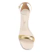 Sandália Couro Off White/Alt Dourado - imagem 5