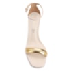 Sandália Couro Off White/Alt Dourado - imagem 5