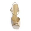 Sandália Couro Off White/Amarelo - imagem 6