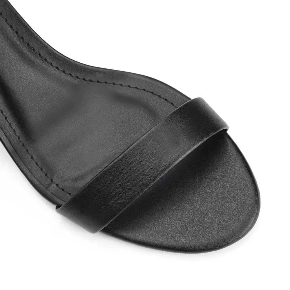 Sandália Couro Preto - imagem 6