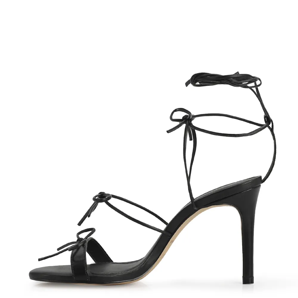 Sandália Couro Preto - imagem 5