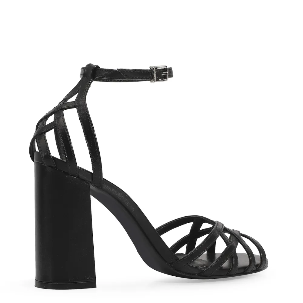 Sandália Couro Preto - imagem 4