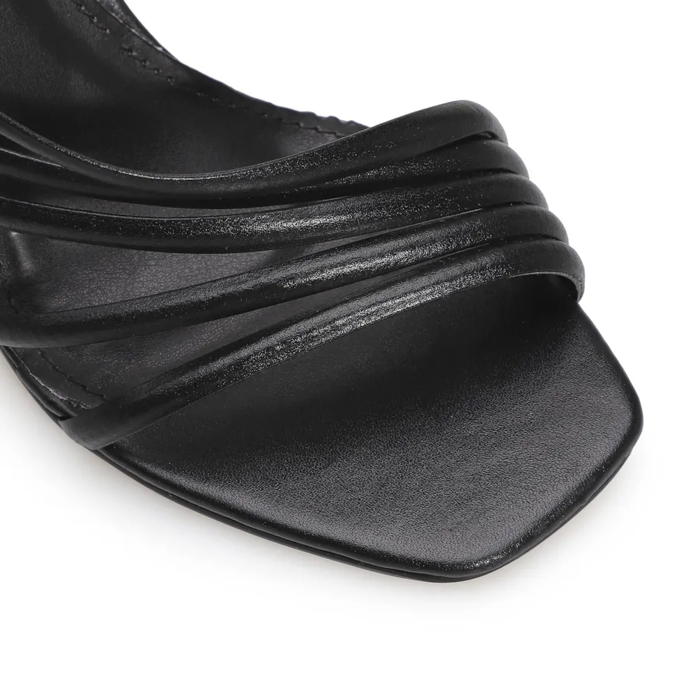 Sandália Couro Preto - imagem 6