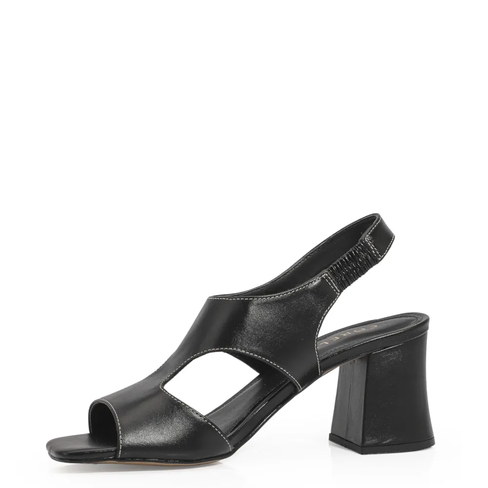 Sandália Couro Preto - imagem 5