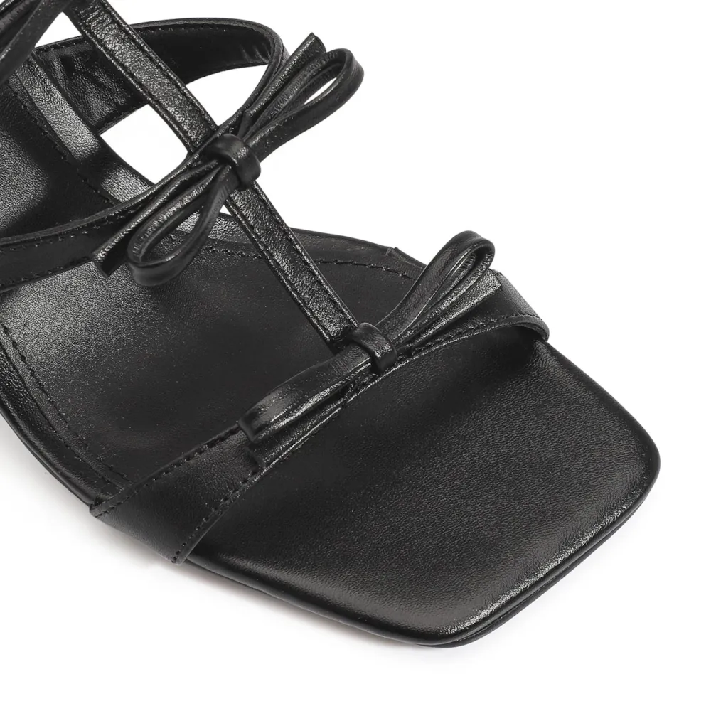 Sandália Couro Preto - imagem 7